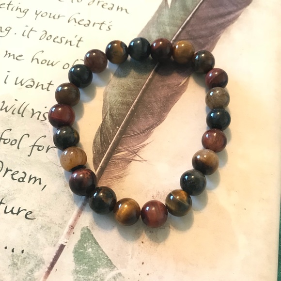 Tigers Eye Bracelet Clarity and Protective Energy - Picture 5 of 6